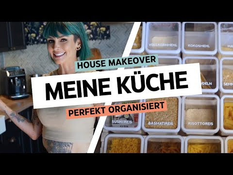 HOUSE MAKEOVER My perfectly organized kitchen 🏡✨