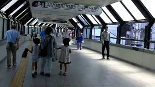 preview picture of video 'Walk from Kyobashi Station to Twin Building'
