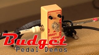 Video thumbnail for Tone City Sweet Cream Overdrive Pedal by Budget Pedal Demos