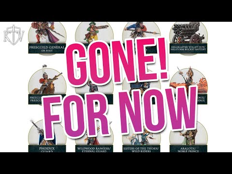 Say GOODBYE to these Cities of Sigmar units