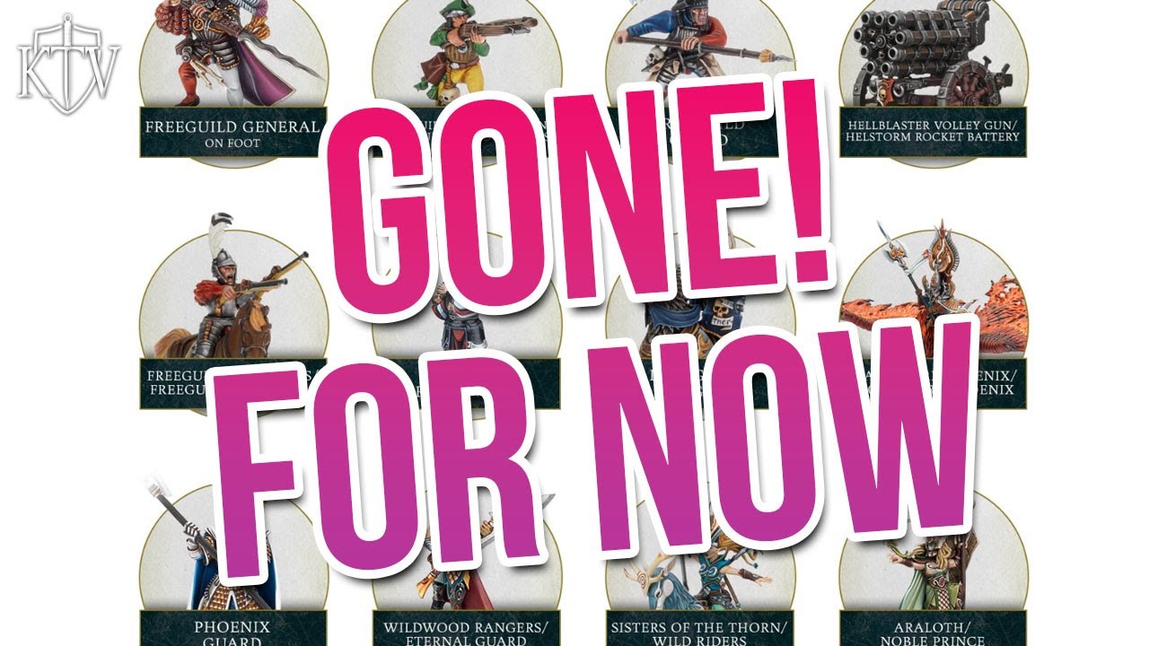 Say GOODBYE to these Cities of Sigmar units