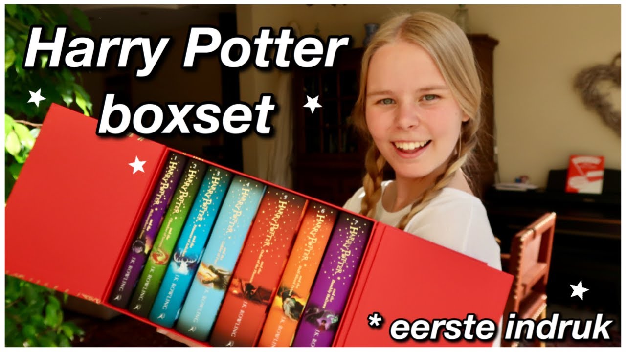 HARRY POTTER BOXSET unboxing *eerste indruk* // Catlyne Marie