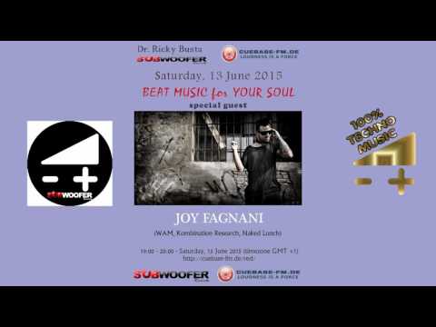 Subwoofer Beat Hospital #10 Guest: JOY FAGNANI  [techno set mix 2016]