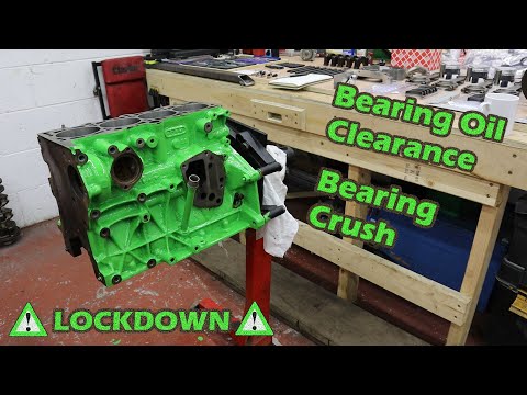 1.8T STROKER ENGINE BLOCK CHECKS // Bearing Clearance and Crush
