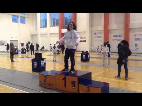 Santa Venerina 2015 - Carlotta Puccia vince nella categoria Allieve Fioretto.