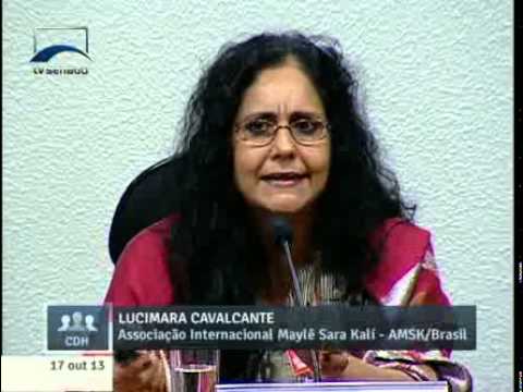 Rep.da AMSK/Brasil explica a cultura dos povos ciganos