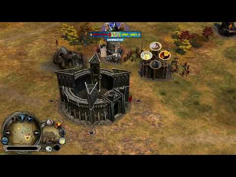 Crazy action packed 2v2 in BFME2 RotWK