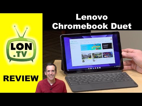 External Review Video JE0dyHXPvUI for Lenovo Chromebook Duet 2-in-1 Tablet