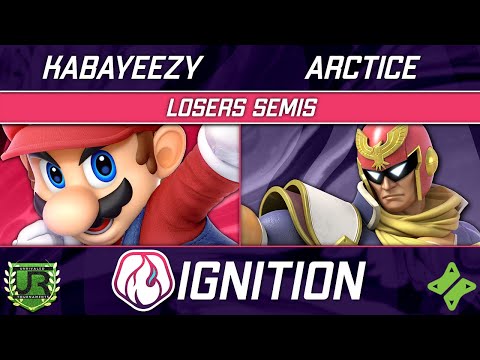 Kabayeezy (Mario) vs Arctice (Captain Falcon) - Ignition 334 LOSERS SEMIS