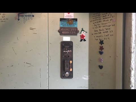 Constant Pressure Marhsall Traction Freight Elevator at Washington Center Building, Mt Lebanon, PA