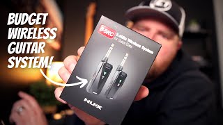 Video thumbnail for Best BUDGET Wireless System for Worship Leaders? NUX B-5RC Wireless Guitar System by Hey Worship Leader