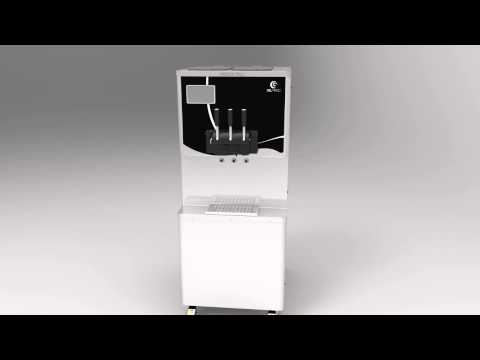 MV 255 HTP (air) - Gelato and frozen yogurt machine