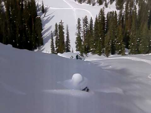 turbo 900 polaris climbing a big hill (view 2)