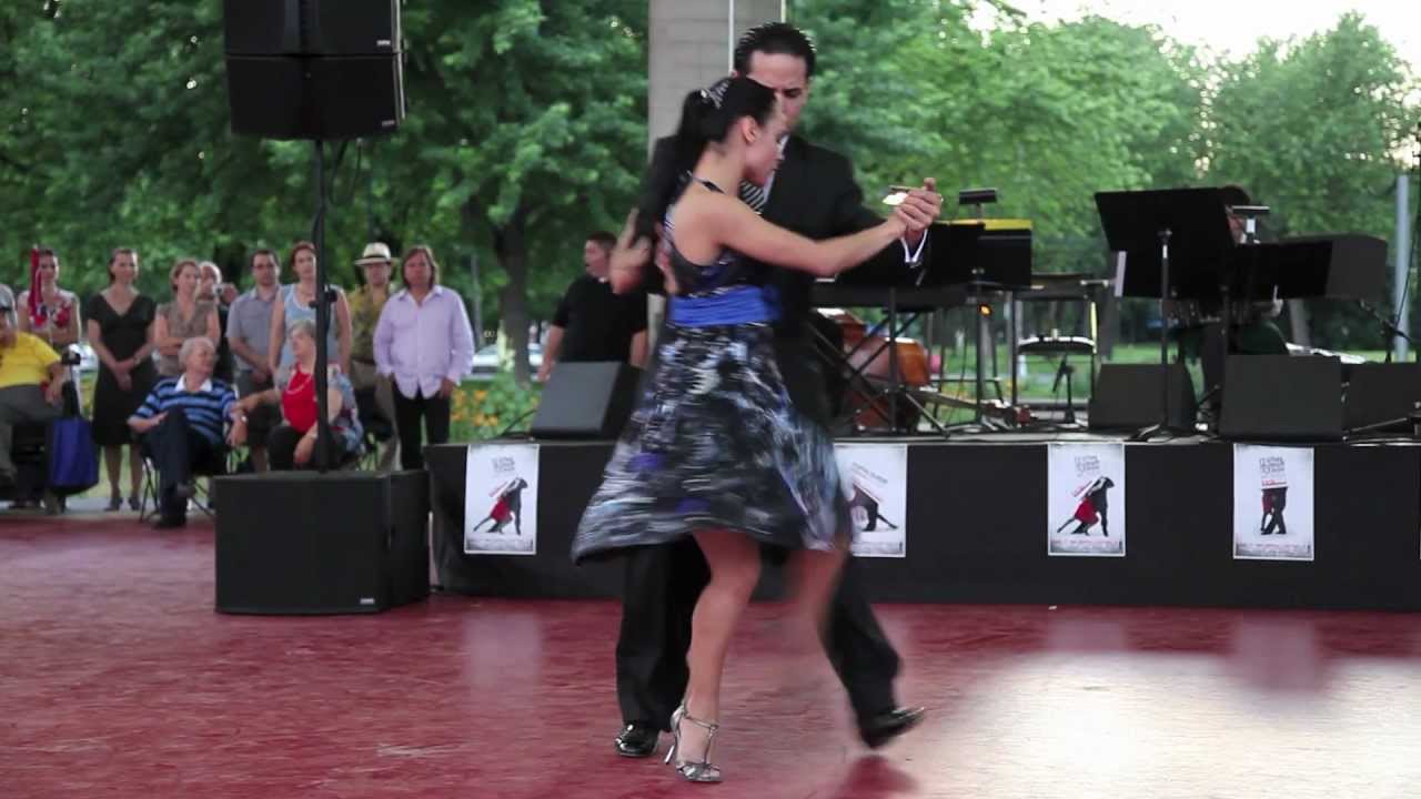 Natalia Almada et Pedro Ochoa, le 6 juillet 2011. Tangos.