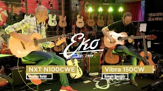Video thumbnail for Démo #1 guitares Nylon EKO VIBRA 150CW et NXT N100CWE (vidéo de La Boite Noire) by La Boite Noire du Musicien