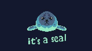 Cover art for justan oval - "it's a seal!" (Skit Remix)