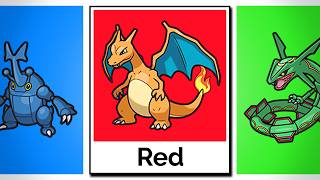 Official Pokemon Colors Are Not What You Think