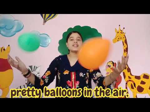 pretty balloons with action