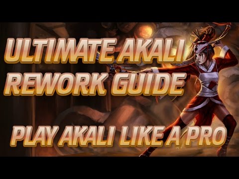 AKALI SEASON 7 GUIDE - ULTIMATE TOP/MID REWORK AKALI GUIDE - Professor Akali