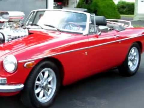 My Supercharged MGB V8