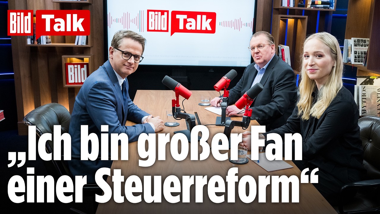CDU-Generalsekretär im BILD-Interview: Wann sinken endlich die Steuern, Herr Linnemann? | BILD TALK