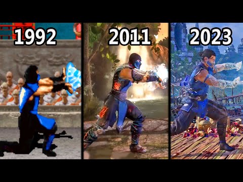 Evolution of Sub-Zero's Ice Ball (1992-2023)