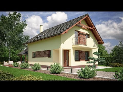 Projekt úzkeho poschodového domu