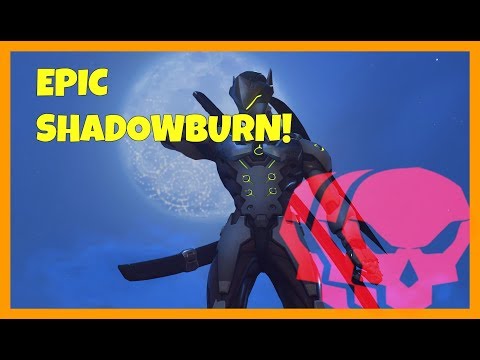 SHADOWBURN BEST GENJI?!- BEST MOMENTS OF PRO IN OVERWATCH