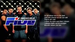 Five: 03. Don&#39;t Wanna Let You Go (Lyrics)