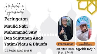Download lagu KH Jablay | KH Amin Fauzi | Ceramah Maulid Nabi Muhammad SAW Kapuk pulo 081998899058 mp3