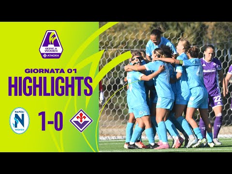 Napoli W.-Fiorentina 1-0 | Fløe regala i primi tre punti stagionali alle partenopee | #SerieAWomen