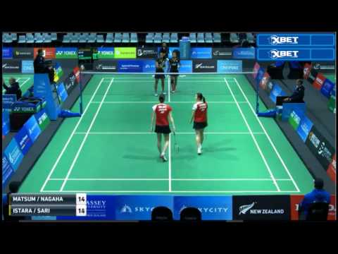 Badminton New Zealand Open 2017 : W. Nagahara/M. Matsumoto versus Ni Ketut Mahadewi Istarani/Ros