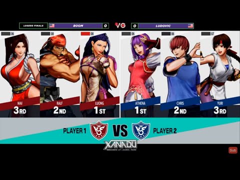 F@X 445 Losers Finals - Boom Vs. Ludovic The King of Fighters XV