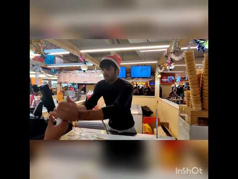 Sarath city mall#hyderabad #magic icecream