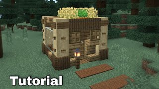 Minecraft : How To Build A Small Survival House Tutorial [#3] (PC/XboxOne/PS4/PE/Xbox360/PS3)