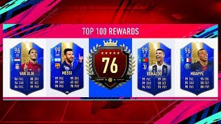 TOP 100 FUT CHAMPIONS REWARDS! - FIFA 19 Ultimate Team