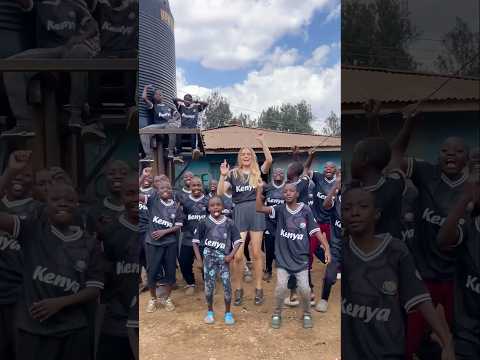 Finally danced with Mathare kids in Kenya🇰🇪😍