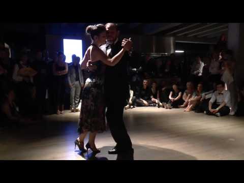  Fabian Peralta  and  Josefina Bermudez Avila  are  dancing  to  "  Viviani  "  by  Carlos di Sarli  at  Gent Tango Festival  in  2017