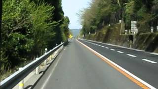 preview picture of video 'bus ride down Hakone new way toll road'