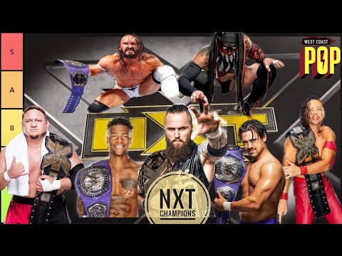 West Coast POP: Cruiserweight  and NXT Champions Tier List