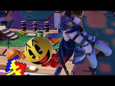 Super Smash Bros. Ultimate: Offline: Carls493 (Pac-Man) Vs. tilt (Ike)