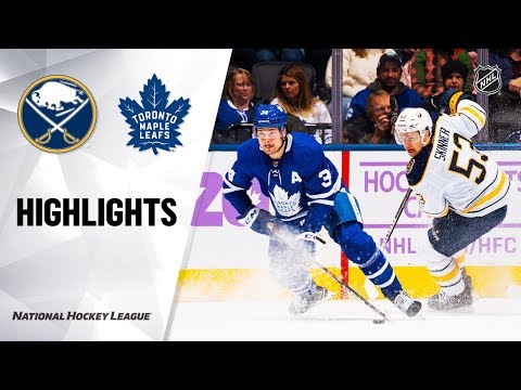 NHL Highlights | Sabres @ Maple Leafs 11/30/19