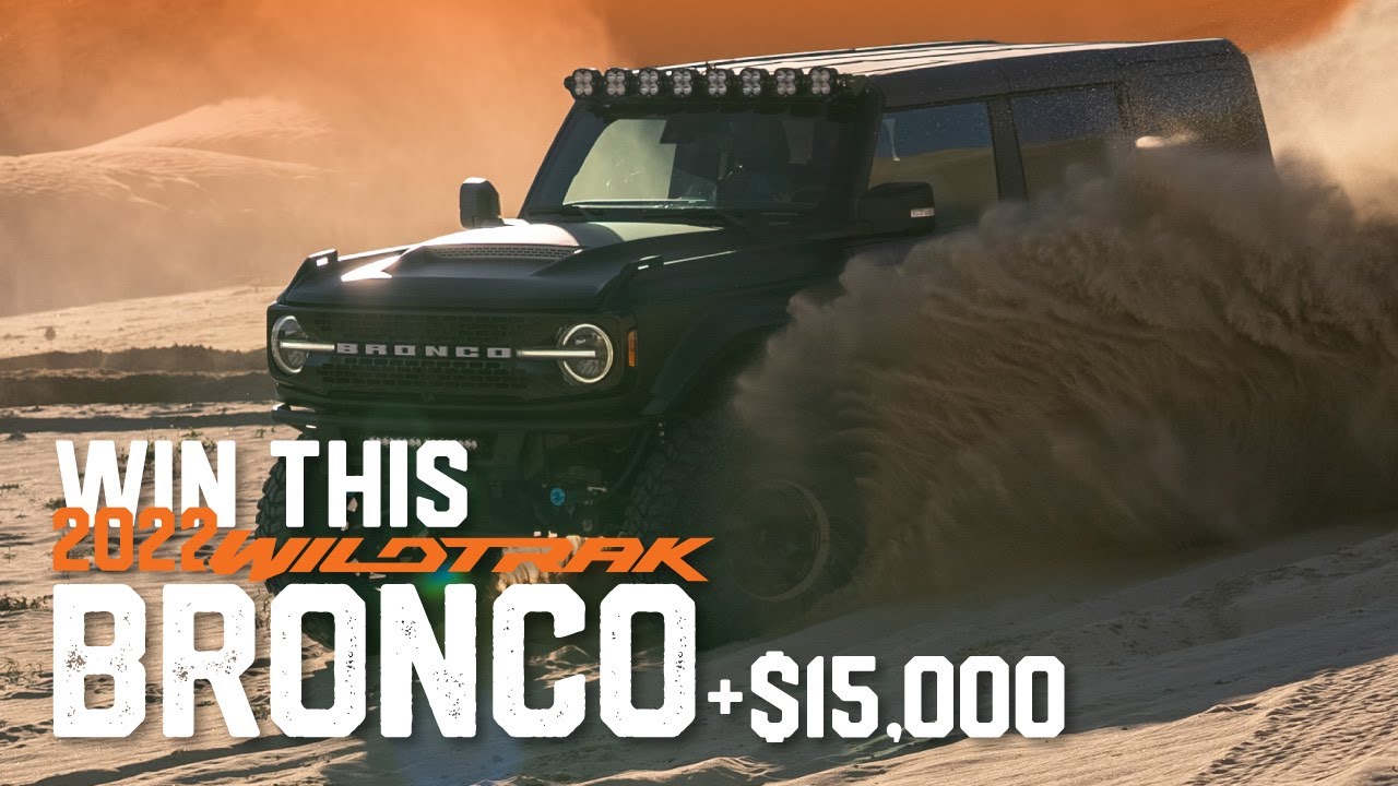 Forged4x4 2022 Ford Bronco Twin Turbo Sweepstakes