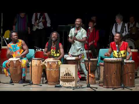 Ghana Traditional Drumming Performance with Koffie Fugah and WALA Group