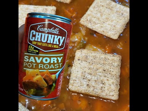 Campbells Savory Pot Roast w Triscuit Cracked Pepper...