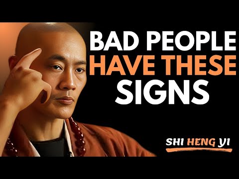🔴BEAWARE! 😒 10 EVIDENT Signs that there is a EVIL person next to you | Shi Heng Yi Motivation