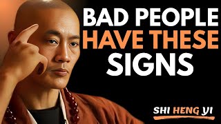 🔴BEAWARE! 😒 10 EVIDENT Signs that there is a EVIL person next to you | Shi Heng Yi Motivation