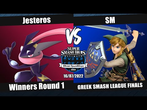 GSL22F - WR1 - Jesteros (Greninja) vs SM (Link) - Super Smash Bros. Ultimate
