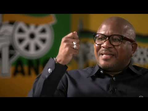 ANC Secretary General Fikile Mbalula in conversation with Stephen Sackur on BBC Hard Talk