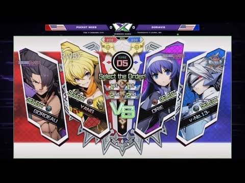F@X 274 BBTAG -  Pocket Weeb Vs.  Doriavis - BlazBlue Cross Tag Battle Winners Semis